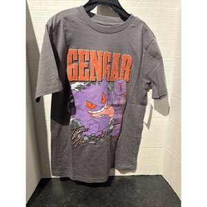 Pokemon Youth Kids  S 6/7 Shirt - Gengar Brand New W/ Tag